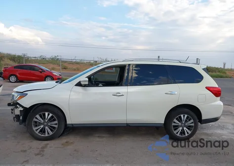 2018 Nissan Pathfinder Sl из США, поврежденный, VIN 5N1DR2MN4JC602520